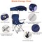 Foldable Beach Canopy Chair Sun Protection Camping - Holds 330LBS Load